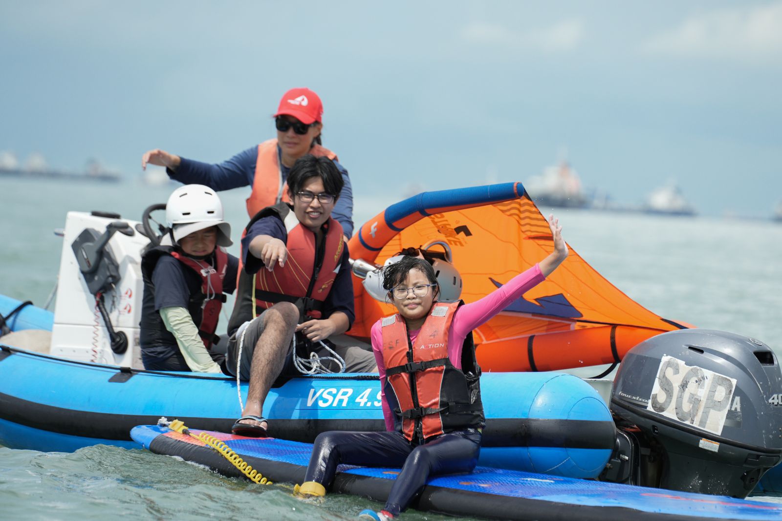 southern voyagers holiday camp at kusu island beach